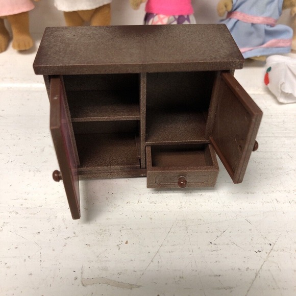 Lot Of Maple Town Rabbit Family Mother Father Girl‎ Boy Dresser Furniture - Picture 6 of 7